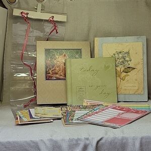 3 vintage Hallmark picture albums, card planner album Hanging Picture Holder